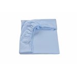 Cearsaf patut 90x50 cm bumbac bleu