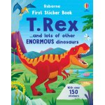 Carte pentru copii Usborne First Sticker Book T. Rex