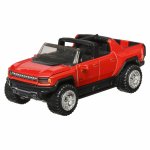 Masinuta metalica Hot Wheels cu sistem Pull Back GMC Hummer EV scara 1:43