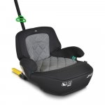 Inaltator auto pentru copii Cangaroo Jax i-Size Grey 125-150cm,fixare cu isofix,centura de ghidaj,spatar detasabil si husa lavabila
