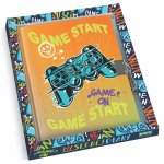 Jurnal Gaming in cutie cadou 80 de pagini 13x18 cm