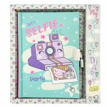 Jurnal cu LED in cutie cadou 80 de pagini 13x18 cm