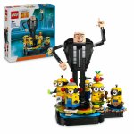 Lego Despicable Me4 Gru si minionii din caramizi 75582