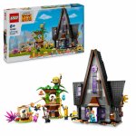 Lego Despicable Me4 resedinta de familie a lui Gru si a minionilor 75583