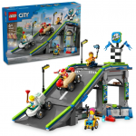 Lego City fara limite: rampa pentru curse de masini, 436 piese, varsta 6 ani+