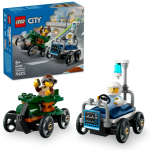 Lego City pachet de curse avion vs. pat de spital, 70 piese, varsta 5 ani+