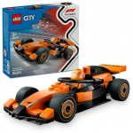 Lego City pilot F1 cu masina de curse Mclaren, 86 piese, varsta 6 ani+