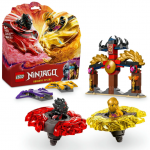 Lego Ninjago pachet de lupta cu dragoni Spinjitzu 71826