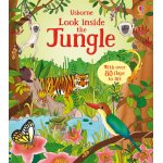 Carte pentru copii Usborne Look inside the Jungle cu clapete
