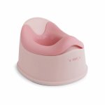 Olita copii EasyStart recipient detasabil, baza antiderapanta, bariera anti-stropire Roz