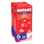 Pachet scutece chilotel Huggies Pants Mega pack 6 44 buc girl 15-25 kg 88 buc