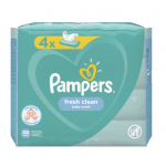 Pachet servetele umede fresh clean 4x52 buc, Pampers
