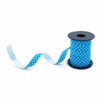 Panglica cu dungi si buline 10 mm x 10 metri