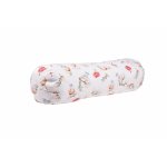 Perna de sprijin Jumbo model flori de bumbac 80 cm