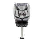Scaun auto Kidwell GoCar Gri cu isofix, grupa 40-135 cm, i-Size, omologare R129, rotativ 360, protectie laterala ASP