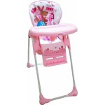 Scaun de masa pentru copii Baby Care CC Cangur Roz reglabil in 3 trepte, pliabil, centura de siguranta, sezut confortabil, masuta detasabila, pozitie somn, cosulet de depozitare