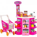 Set jucarie Chipolino Supermarket 78 cm cu lumini, sunete si 76 accesorii, varsta 3 ani+