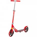Trotineta pliabila Chipolino Omega Red cu ghidon reglabil, cadru din aluminiu, baza anti-alunecare, cric, greutate admisa 100 kg