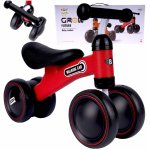 Vehicul fara pedale pentru copii, Malplay, cu Saua moale si ergonomica, Manere antiderapante, greutate 1.75 kg, dimensiune 35.5 x 18 x 49, Grow Future Baby Walker Red