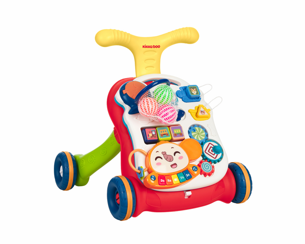 Antepremergator KikkaBoo 3in1 Play  Grow Red - 8