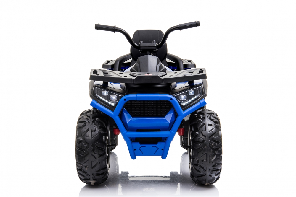 Atv electric pentru copii Nichiduta Desert 90W Blue,Acumulator 12V 7Ah, Telecomanda 2.4G, Roti din cauciuc EVA, Pornire la cheie, Unitate audio cu muzica si display, Suspensii,Spatar inalt - 3