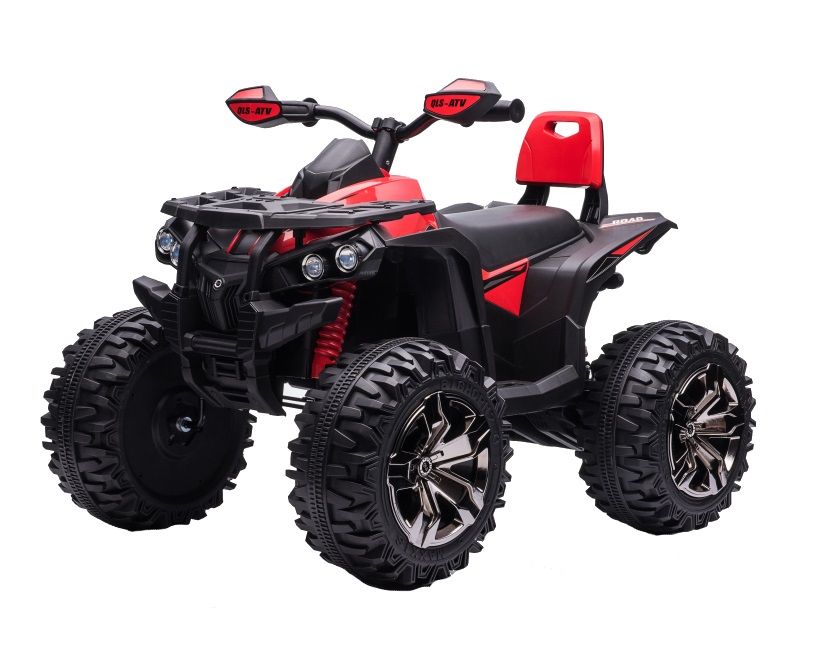 Atv electric pentru copii Nichiduta Road Power Red, Acumulator 12V7Ah, 2 Motoare, Telecomanda 2.4G, Roti din cauciuc EVA, Faruri cu lumini LED, Efecte sonore, Spatar inalt - 8