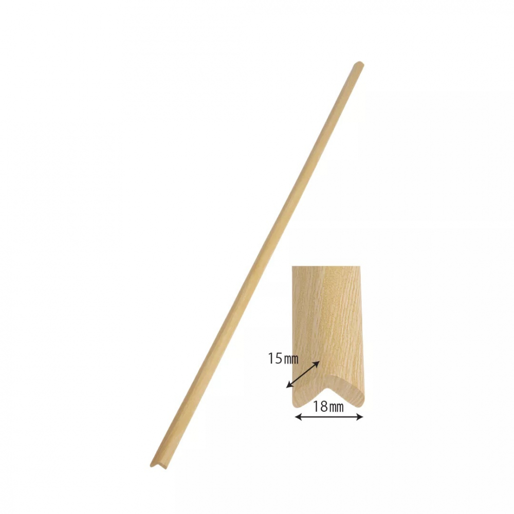 Banda protectie mobilier pentru copii Car Boy Safety Lemn deschis 90 cm din spuma 18x900x15x4 cm - 1 | YEO