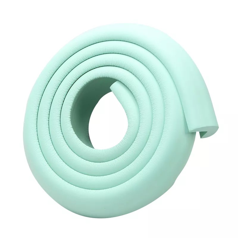 Banda protectie mobilier pentru copii Car Boy Safety Verde menta 90 cm din spuma 37x900x31x9 cm - 2 | YEO