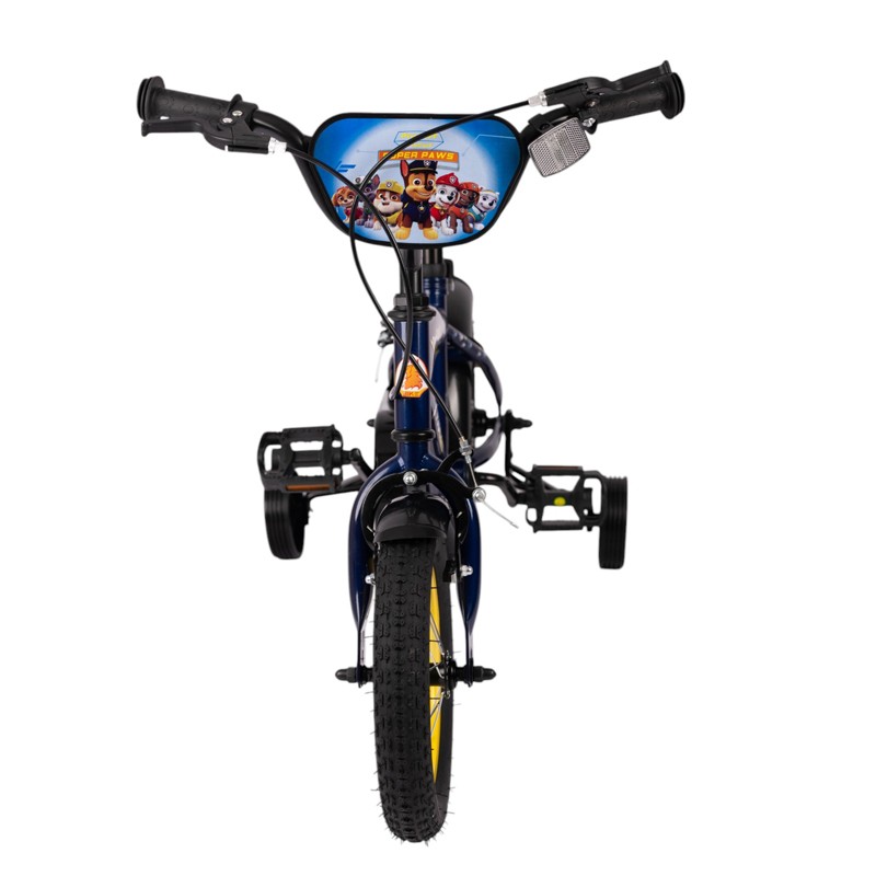 Bicicleta pentru copii Procart Paw Patrol 14 inch, roti ajutatoare, far si stop, cadru otel, inaltime reglabila, v-brake, scut frontal - 1 | YEO