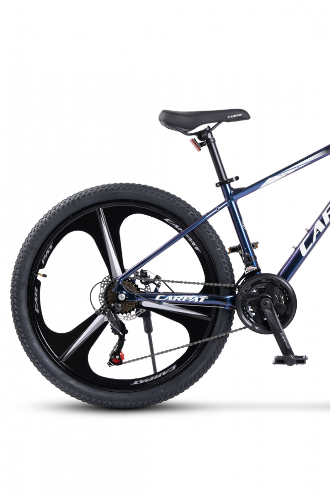 Bicicleta Carpat MTB C26313M AlbastruCameleonAlb, roti 26 inch, inaltime utilizator 150-165 cm, greutate suportata 120 kg - 5
