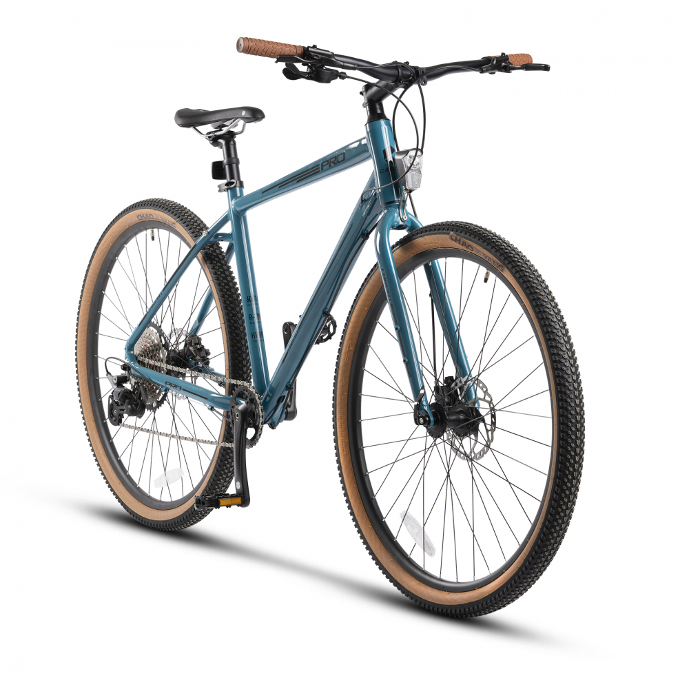 Bicicleta Carpat PRO C29271H Hidraulica Trekking TurcoazNegru, roti 29 inch, 11 viteze, inaltime utilizator 170-195 cm, greutate suportata 120 kg - 1 | YEO