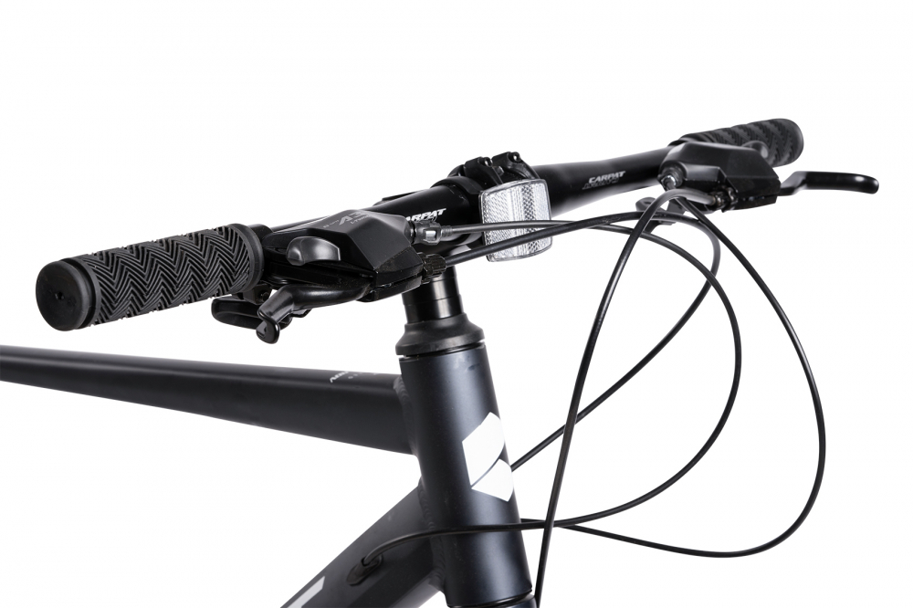 Bicicleta CityGravel Carpat RDV C28320G AlbastruAlb, roti 28 inch, 24 viteze, inaltime utilizator 150-165 cm, greutate suportata 120 kg - 2 | YEO