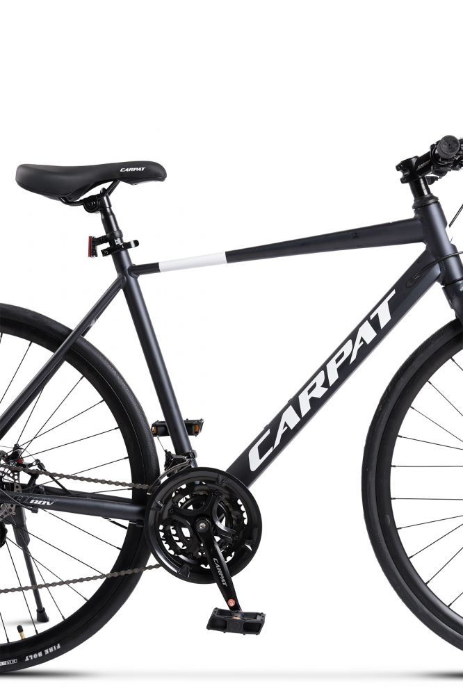 Bicicleta CityGravel Carpat RDV C28320G AlbastruAlb, roti 28 inch, 24 viteze, inaltime utilizator 150-165 cm, greutate suportata 120 kg - 6