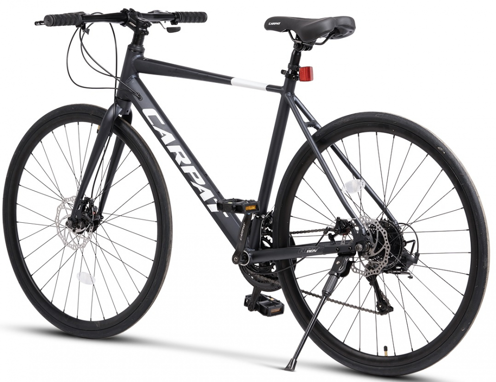 Bicicleta CityGravel Carpat RDV C28320G AlbastruAlb, roti 28 inch, 24 viteze, inaltime utilizator 150-165 cm, greutate suportata 120 kg - 7