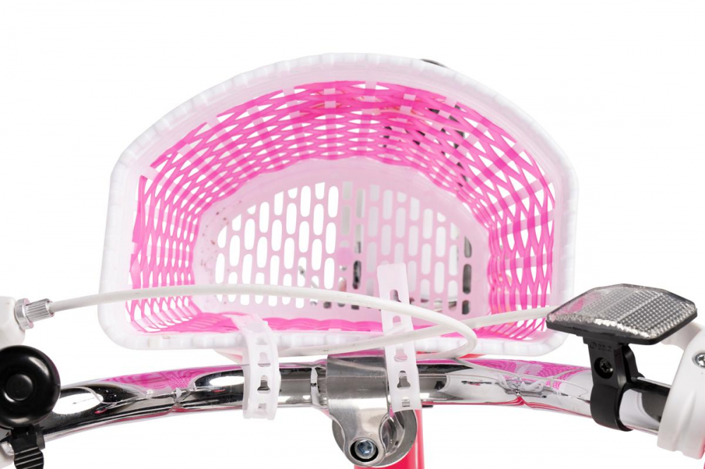 Bicicleta Copii 3-5 ani Velors V1404B fucsia, roti 14 inch, inaltime utilizator 90-105 cm, greutate suportata 80 kg - 1 | YEO