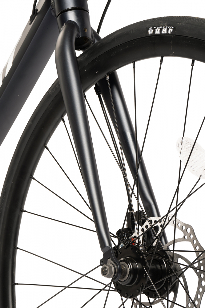 Bicicleta CursieraCyclocross Carpat Adv C28320RG AlbastruAlb, roti 28 inch, aluminiu 16 viteze, echipare A3-LTW00, frane disc, cabluri integrate - 3