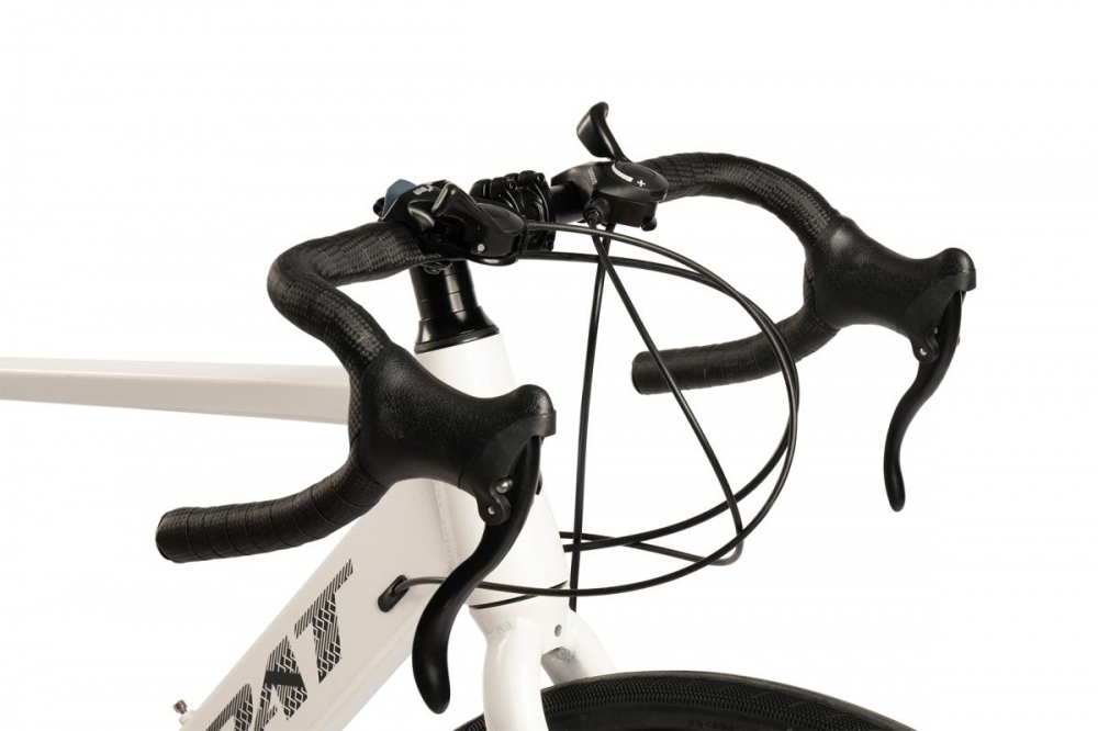 Bicicleta CursieraCyclocross Carpat Pathfinder 3.0 C28315G AlbNegru, roti 28 inch, aluminiu 14 viteze, echipare Shimano, frane disc, cabluri integrate, inaltime utilizator 150-165 cm - 1 | YEO