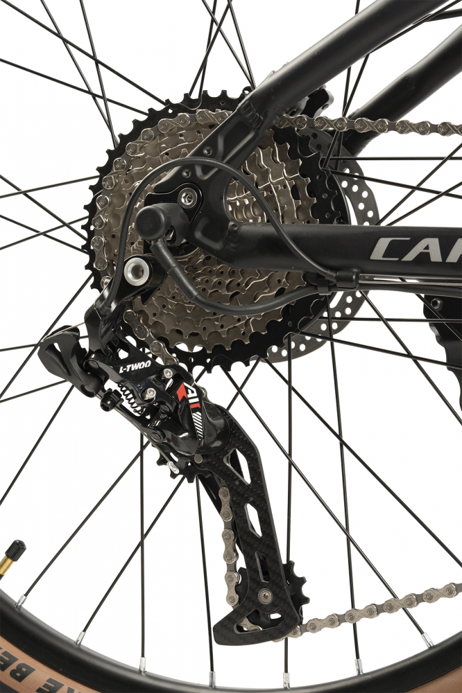 Bicicleta Electrica Carpat C275H7E NegruGri MTB Hidraulica E-Bike, roti 27.5 inch, 11 viteze, motor 250W, autonomie Max 60 km, baterie integrata in cadru Litiu-Ion 36V 10.4Ah - 1 | YEO