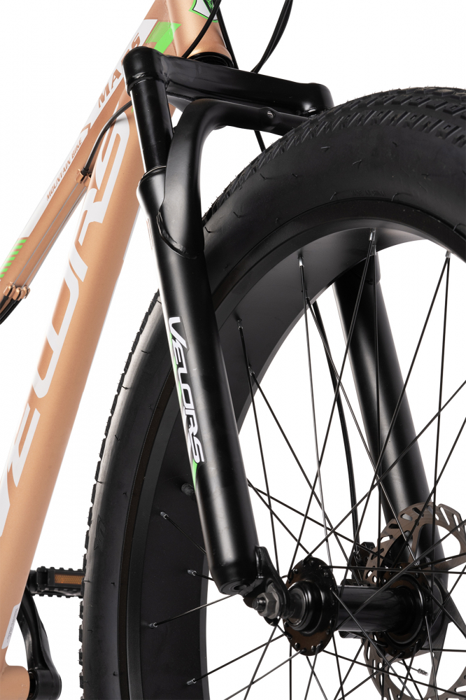 Bicicleta Fat-Bike Velors Mars V2605G MaroArgintiu, roti 26 inch, inaltime utilizator 150-195 cm, greutate suportata 120 kg - 2 | YEO
