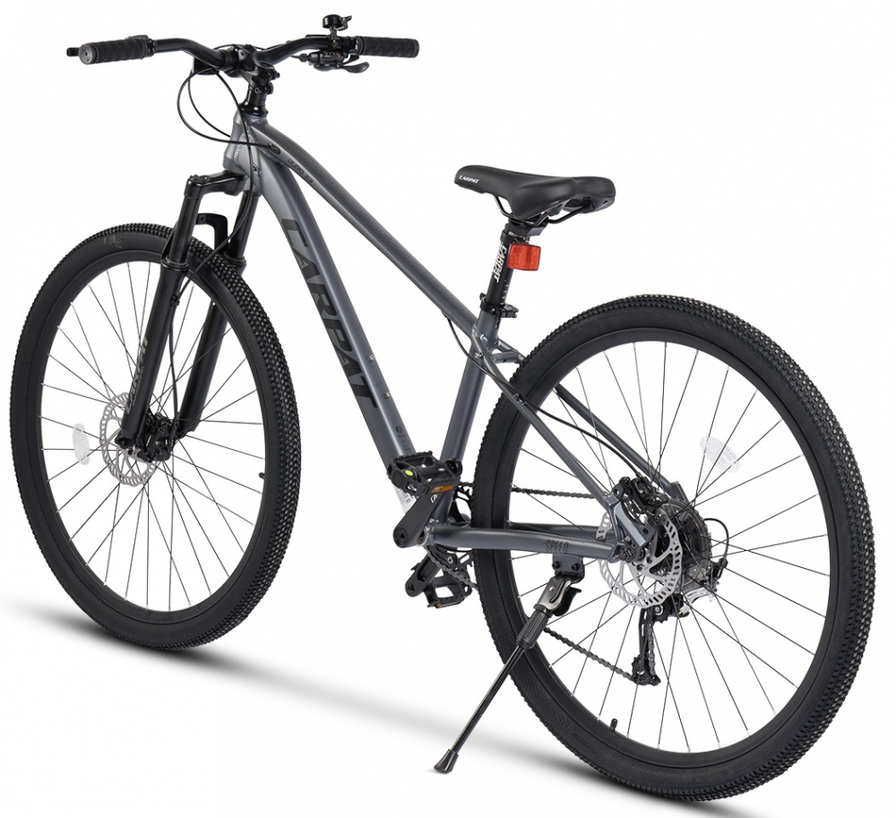 Bicicleta MTB Carpat DURO 2.9 C29334H GriNegru, roti 29 inch, echipare Shimano AlivioAltus, frane Hidraulice Radius, cabluri integrate, 9 Viteze, greutate suportata 120 kg - 4