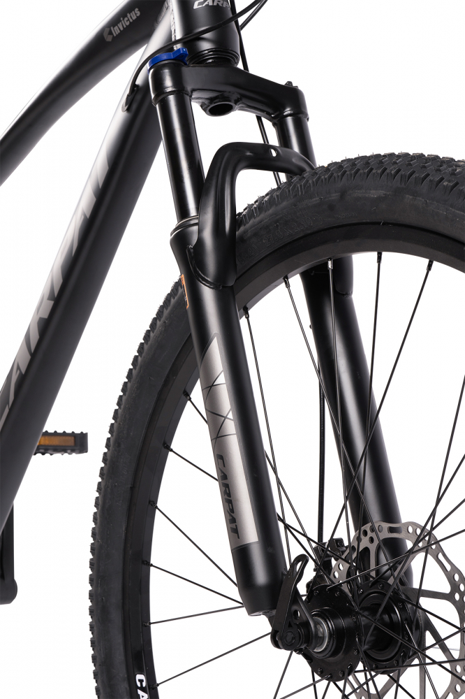 Bicicleta MTB Carpat Invictus C2757C NegruGri, roti 27.5 inch, 21 viteze, inaltime utilizator 160-175 cm, greutate suportata 120 kg - 6