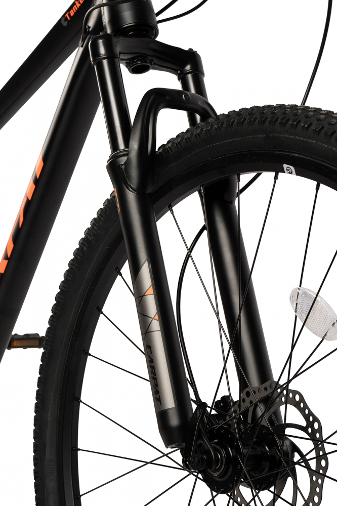 Bicicleta MTB Carpat Tanker C29312H NegruPortocaliu, roti 29 inch, 21 viteze, frane hidraulice-disc, inaltime utilizator 175-190 cm - 2 | YEO