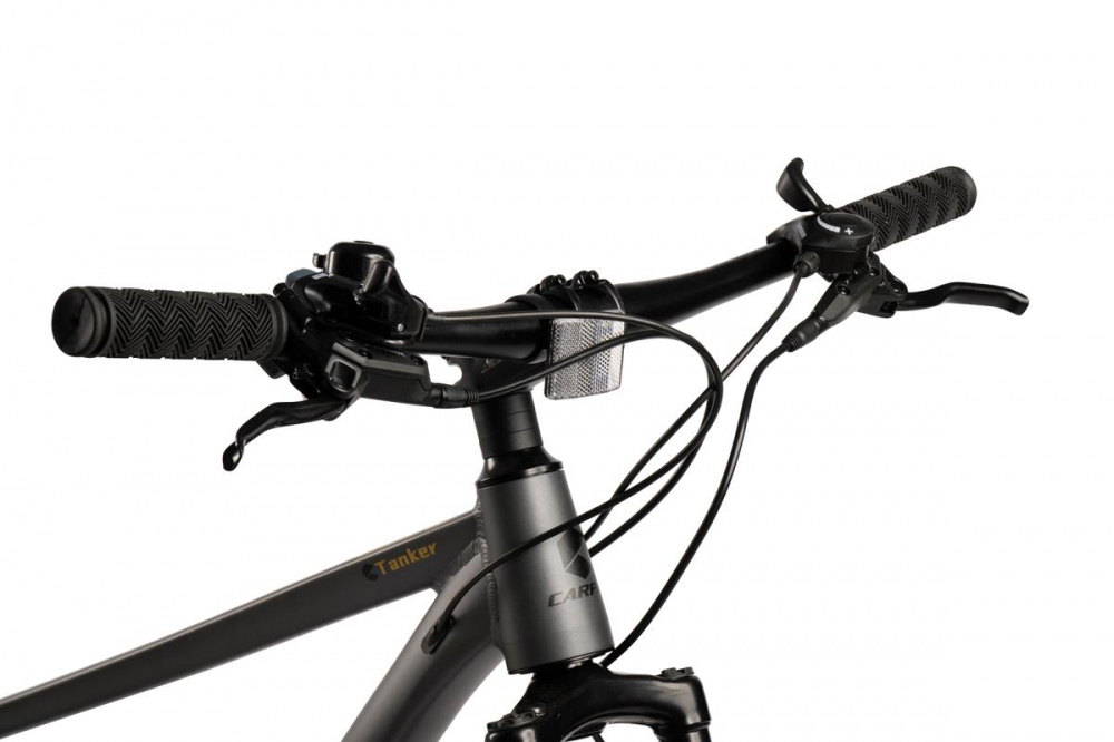 Bicicleta MTB Carpat Tanker C29312H GriNegru, roti 29 inch, 21 viteze, frane hidraulice-disc, inaltime utilizator 175-190 cm - 1 | YEO