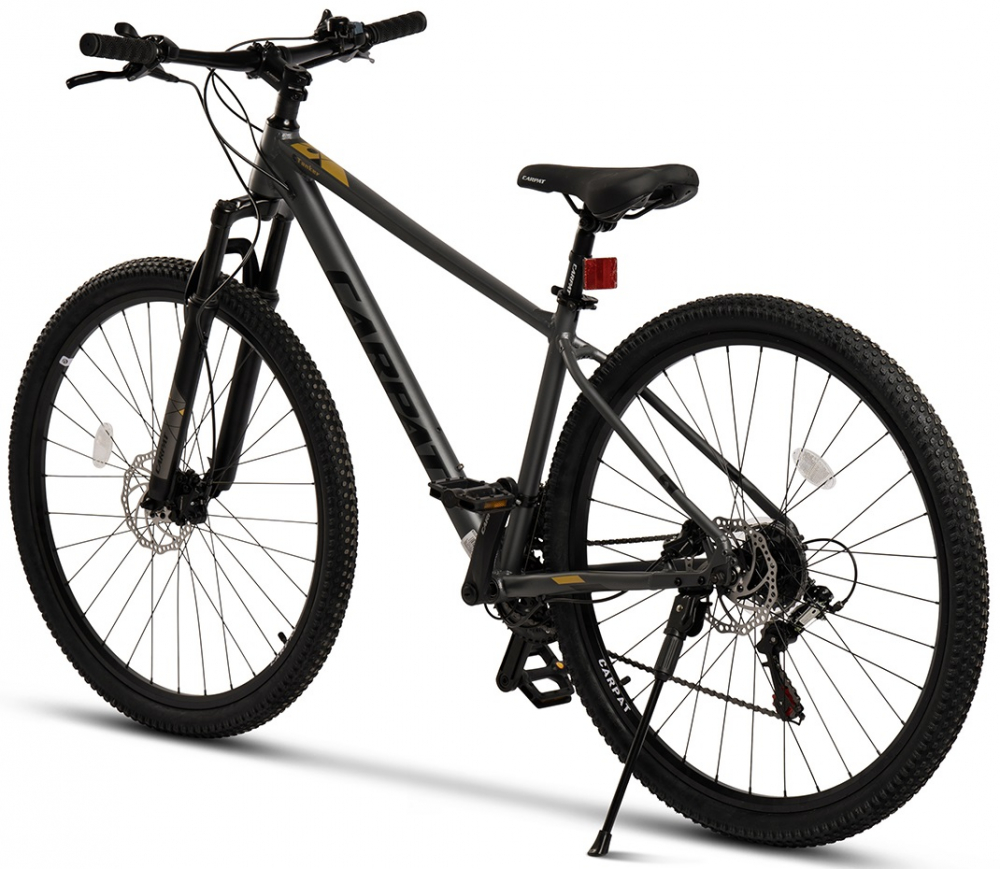 Bicicleta MTB Carpat Tanker C29312H GriNegru, roti 29 inch, 21 viteze, frane hidraulice-disc, inaltime utilizator 175-190 cm - 5