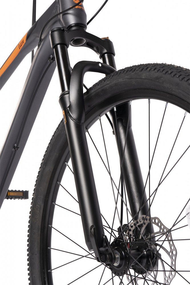Bicicleta MTB-HT Carpat Ian 2.9 C2959G GriNegruPortocaliu, roti 29 inch, 21 viteze, inaltime utilizator 170-195 cm, greutate suportata 120 kg - 3 | YEO
