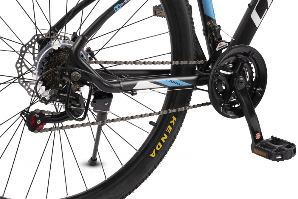 Bicicleta MTB-HT Carpat Ian 2.9 C2959G NegruAlbAlbastru, roti 29 inch, 21 viteze, inaltime utilizator 170-195 cm, greutate suportata 120 kg - 3 | YEO
