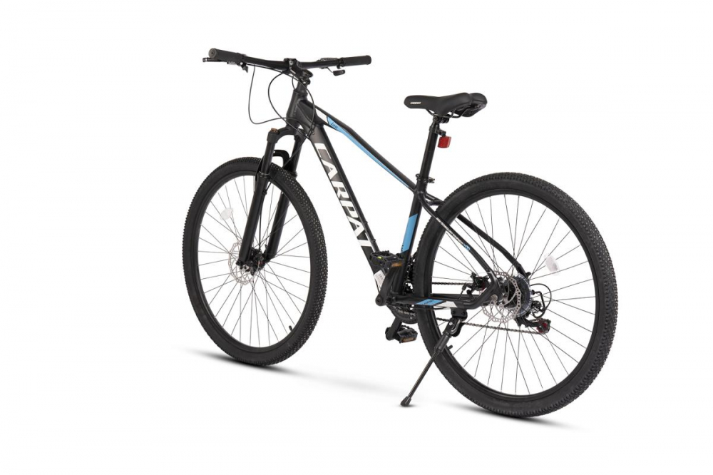 Bicicleta MTB-HT Carpat Ian 2.9 C2959G NegruAlbAlbastru, roti 29 inch, 21 viteze, inaltime utilizator 170-195 cm, greutate suportata 120 kg - 6