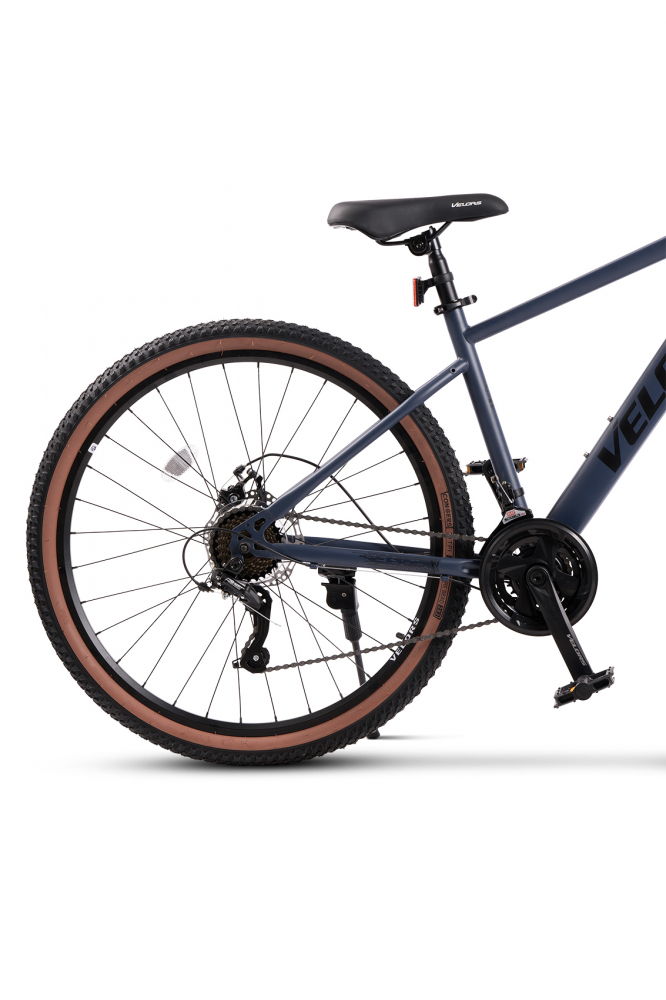 Bicicleta MTB-HT Velors Boost 2.7 V27301A GriNegru, roti 27.5 inch, inaltime utilizator 160-175 cm, greutate suportata 120 kg - 7