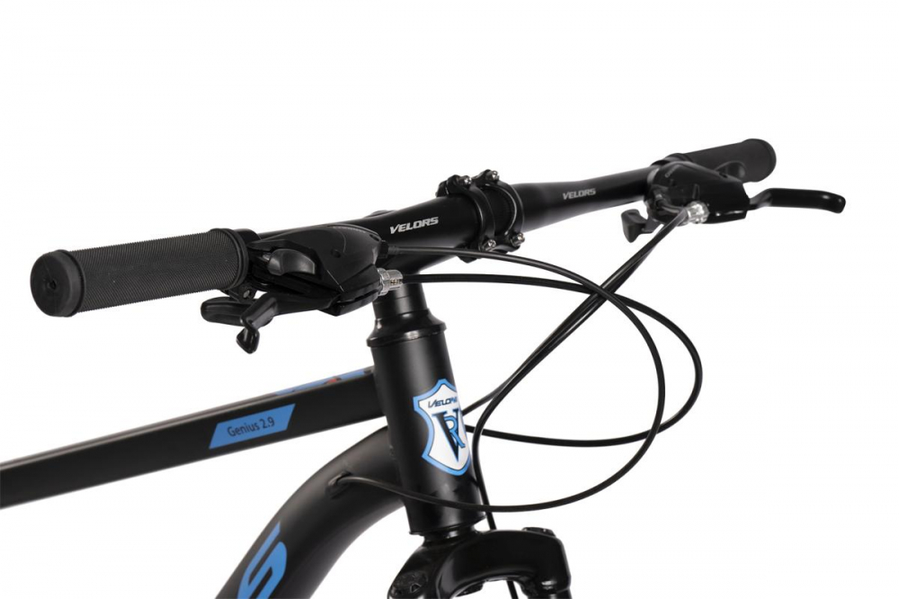 Bicicleta MTB-HT Velors Genius 2.9 V29301A NegruAlbastru, roti 29 inch, 21 viteze, frana pe disc, inaltime utilizator 165-180 cm, greutate suportata 120 kg - 3