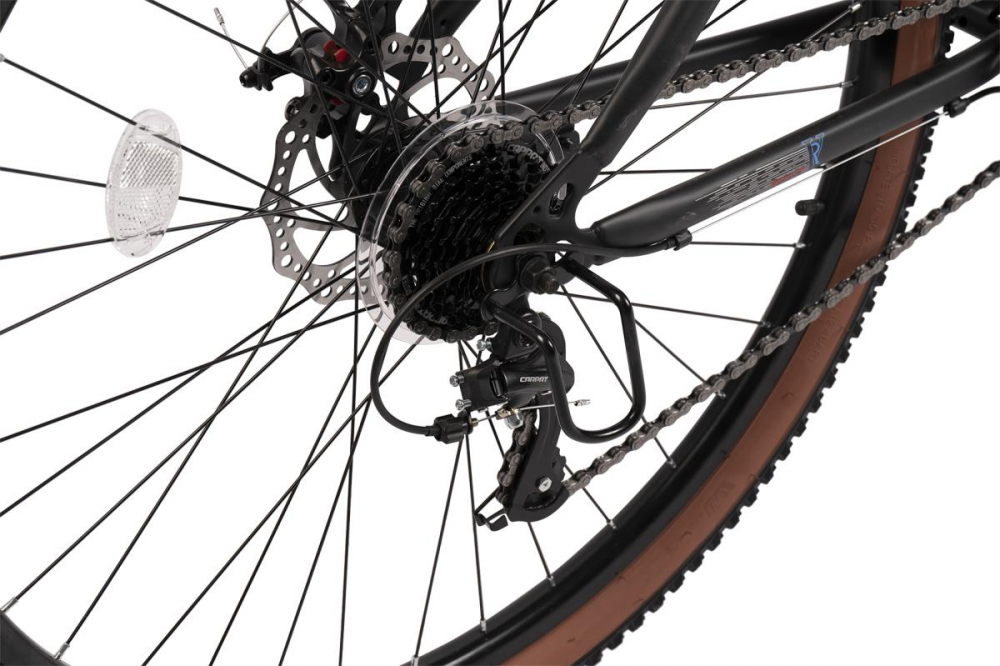Bicicleta MTB-HT Velors Genius 2.9 V29301A NegruAlbastru, roti 29 inch, 21 viteze, frana pe disc, inaltime utilizator 165-180 cm, greutate suportata 120 kg - 4